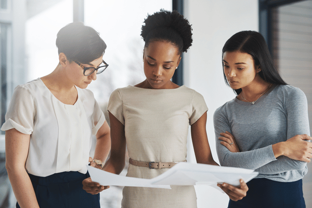 Brokerage team reviewing PrimeStreet exclusive leads